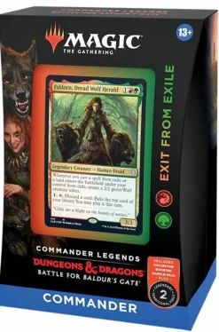 Wizards of the Coast Magic Series>Magic: Commander Legends: Battle For Baldur'S Gate - Commander: Exit From Exile
