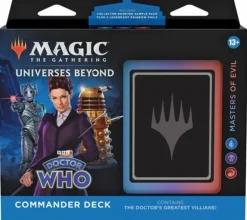 Wizards of the Coast Magic Series>Magic: Doctor Who Commander Deck - Masters Of Evil