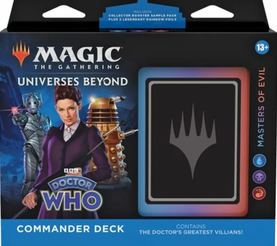 Wizards of the Coast Magic Series>Magic: Doctor Who Commander Deck - Masters Of Evil