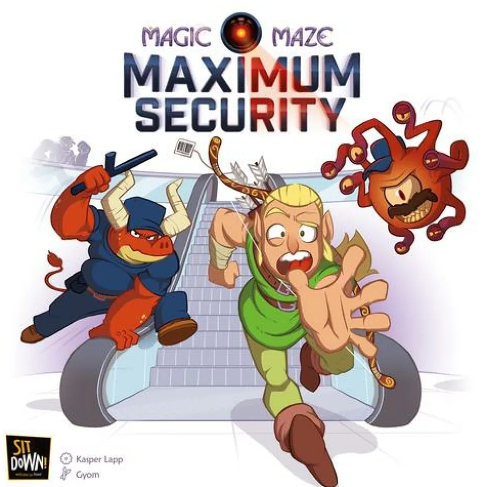 Sit Down! Samenwerking Bordspel>Magic Maze - Maximum Security