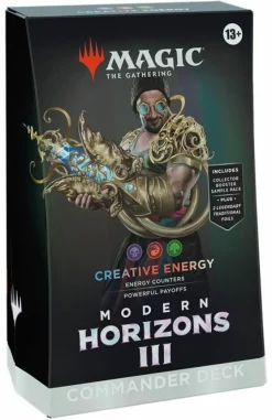 Wizards of the Coast Magic Series>Magic: Modern Horizons 3 - Commander Deck: Creative Energy