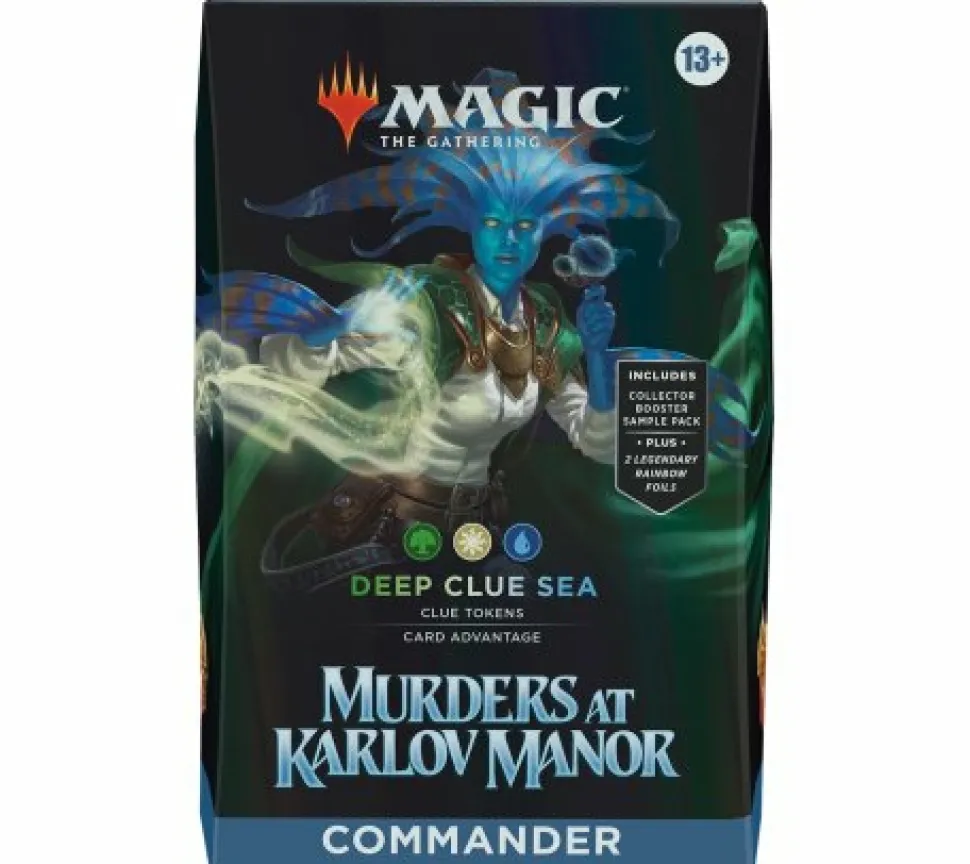 Wizards of the Coast Magic Series>Magic: Murders At Karlov Manor - Commander Deck: Deep Clue Sea