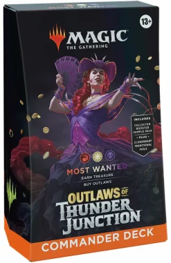 Wizards of the Coast Magic Series>Magic: Outlaws Of Thunder Junction Commander Deck - Most Wanted