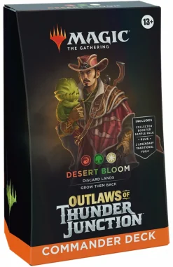 Wizards of the Coast Magic Series>Magic: Outlaws Of Thunder Junction Commander Deck - Desert Bloom