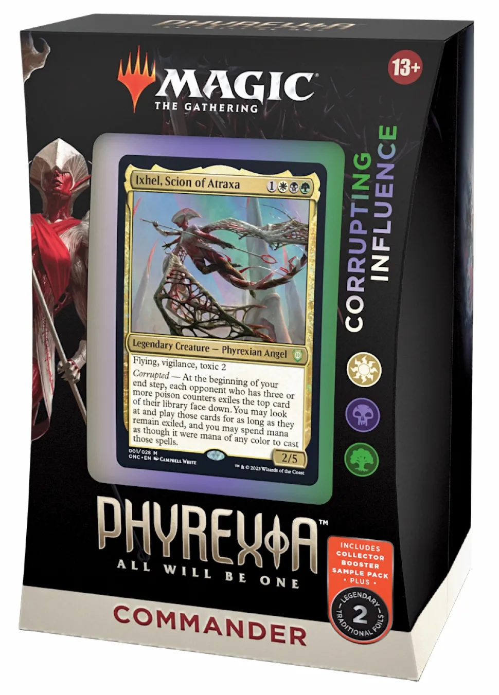 Wizards of the Coast Magic Series>Magic: Phyrexia All Will Be One - Commander Deck: Corrupting Influence