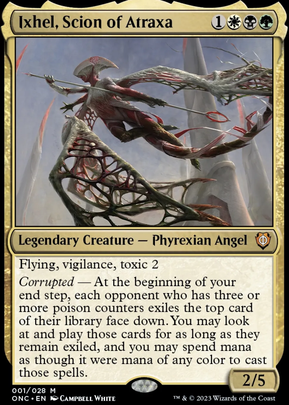 Wizards of the Coast Magic Series>Magic: Phyrexia All Will Be One - Commander Deck: Corrupting Influence