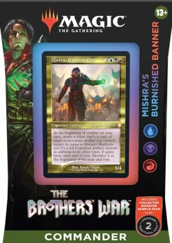 Wizards of the Coast Magic Series>Magic: The Brothers War: Commander Deck - Mishra'S Burnished Banner