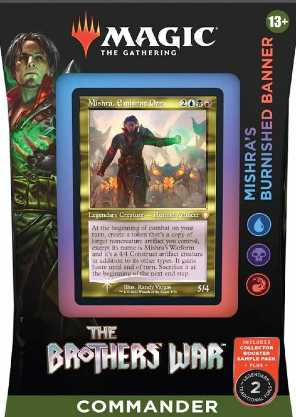 Wizards of the Coast Magic Series>Magic: The Brothers War: Commander Deck - Mishra'S Burnished Banner