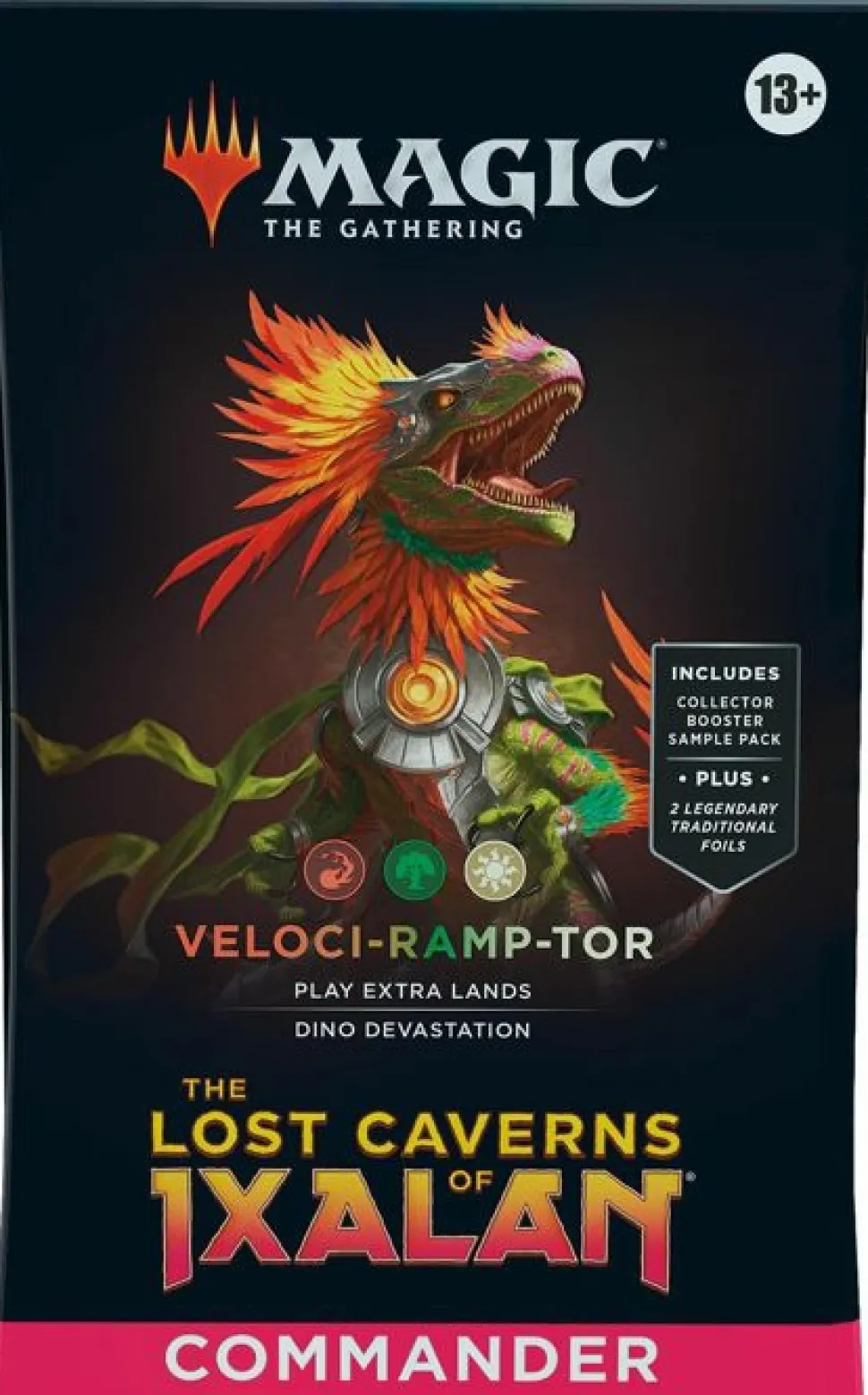 Wizards of the Coast Magic Series>Magic: The Lost Caverns Of Ixalan: Commander - Veloci-Ramp-Tor