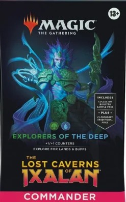 Wizards of the Coast Magic Series>Magic: The Lost Caverns Of Ixalan: Commander - Explorers Of The Deep