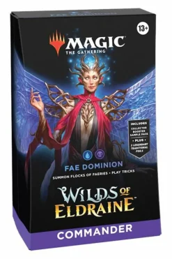 Wizards of the Coast Magic Series>Magic: Wilds Of Eldraine - Commander Deck: Fae Dominion