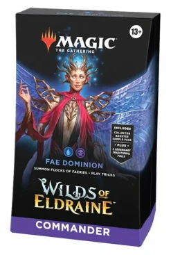 Wizards of the Coast Magic Series>Magic: Wilds Of Eldraine - Commander Deck: Fae Dominion