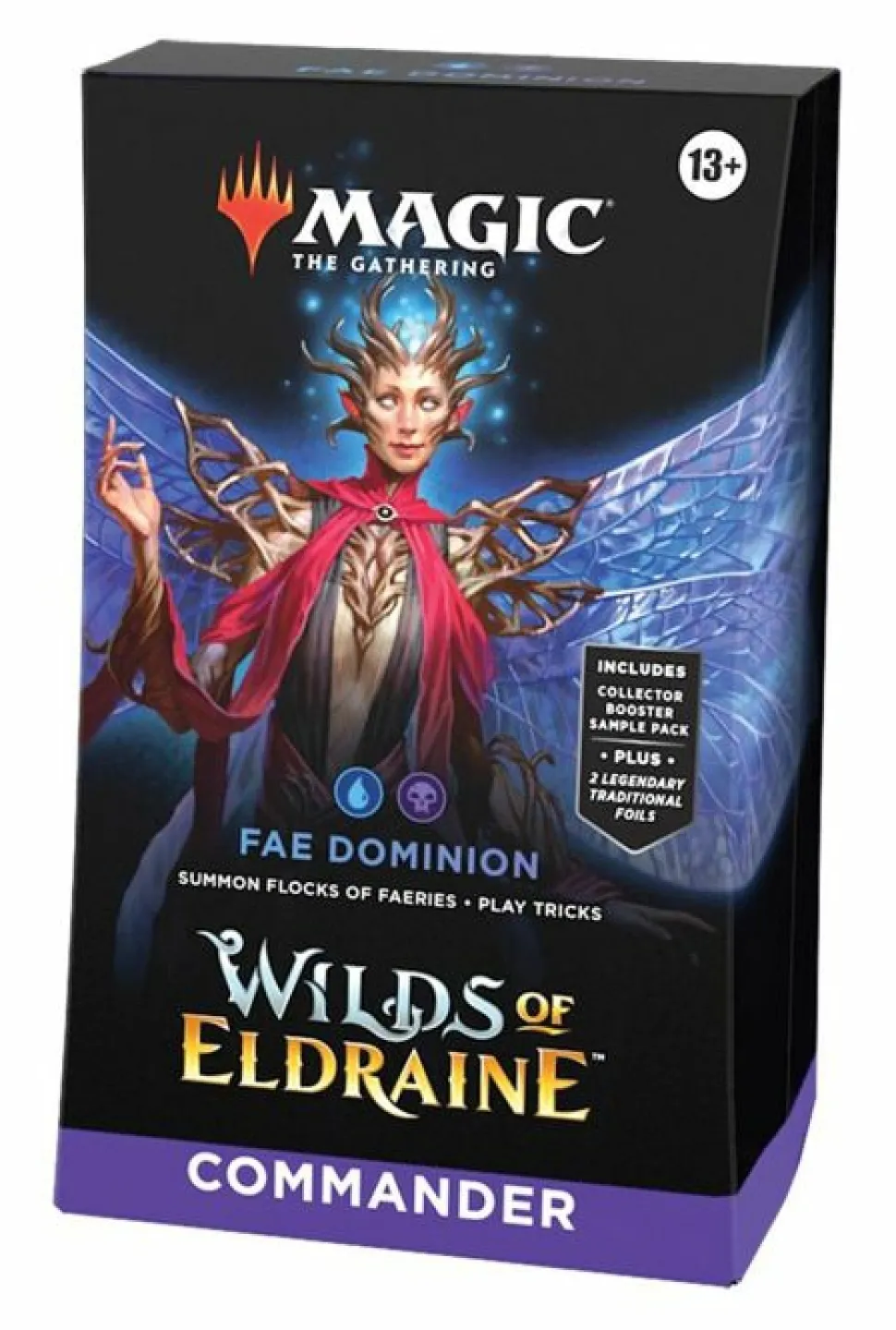 Wizards of the Coast Magic Series>Magic: Wilds Of Eldraine - Commander Deck: Fae Dominion