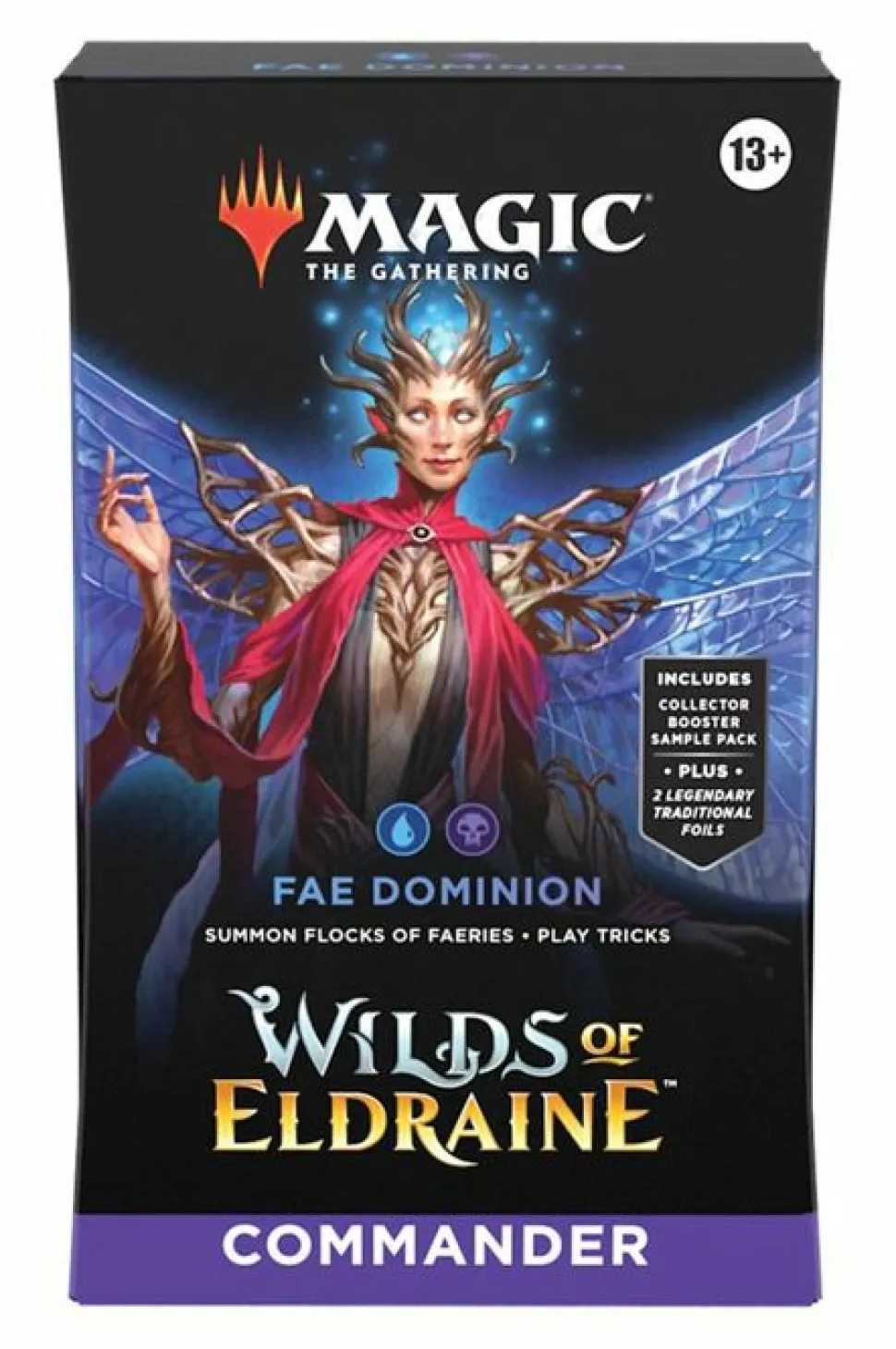 Wizards of the Coast Magic Series>Magic: Wilds Of Eldraine - Commander Deck: Fae Dominion