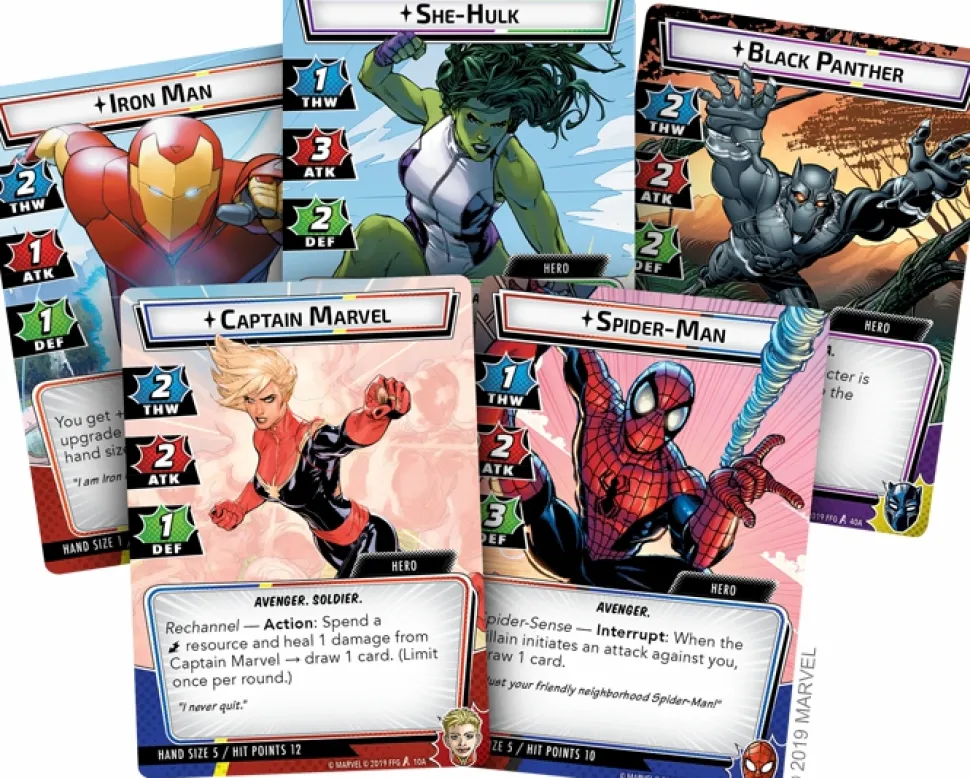 Fantasy Flight Games Marvel Champions Lcg>Marvel Champions The Card Game