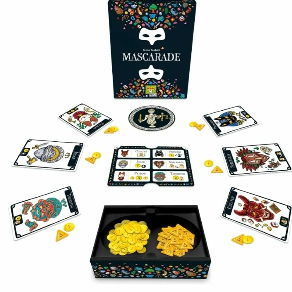 Repos Partyspellen>Mascarade - Revised Edition Nl