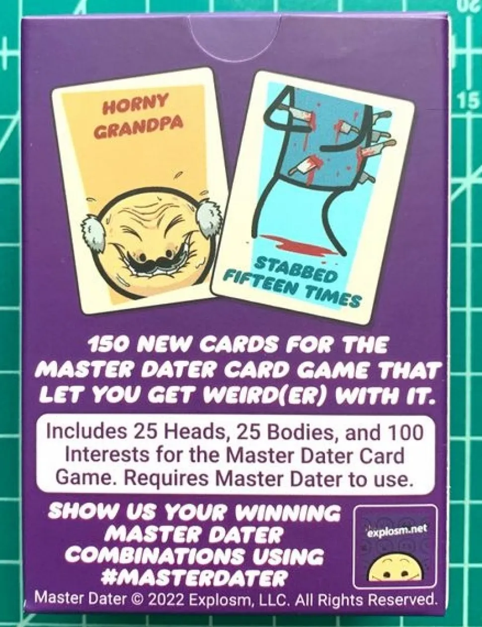 Cyanide and Happiness Partyspellen>Master Dater - Uncut Expansion