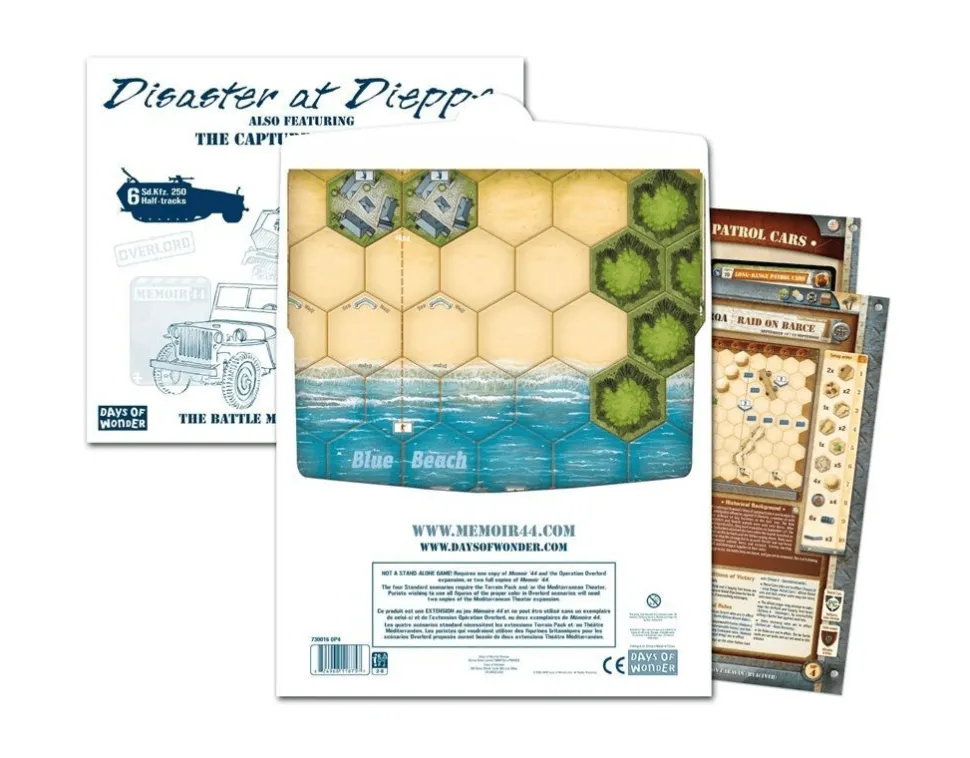 Days of Wonder Strategische Spellen>Memoir'44 - Disaster At Dieppe