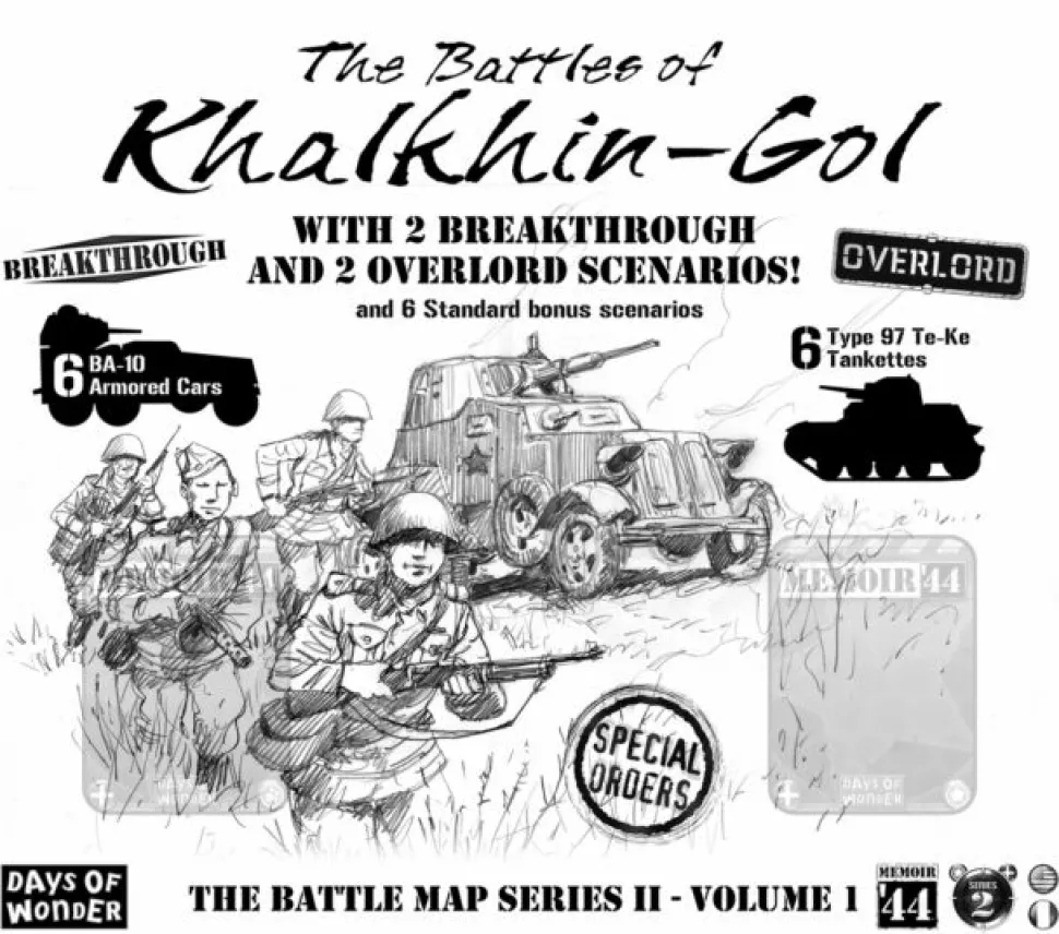 Days of Wonder Strategische Spellen>Memoir'44 -Battles Of Khalkhin Gol Expansion