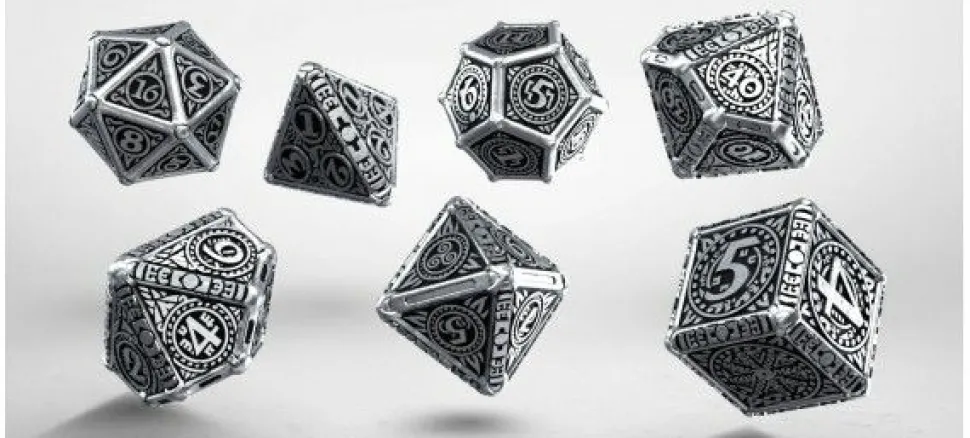 Q Workshop Dobbelstenen>Metal Svetovid Dice Set
