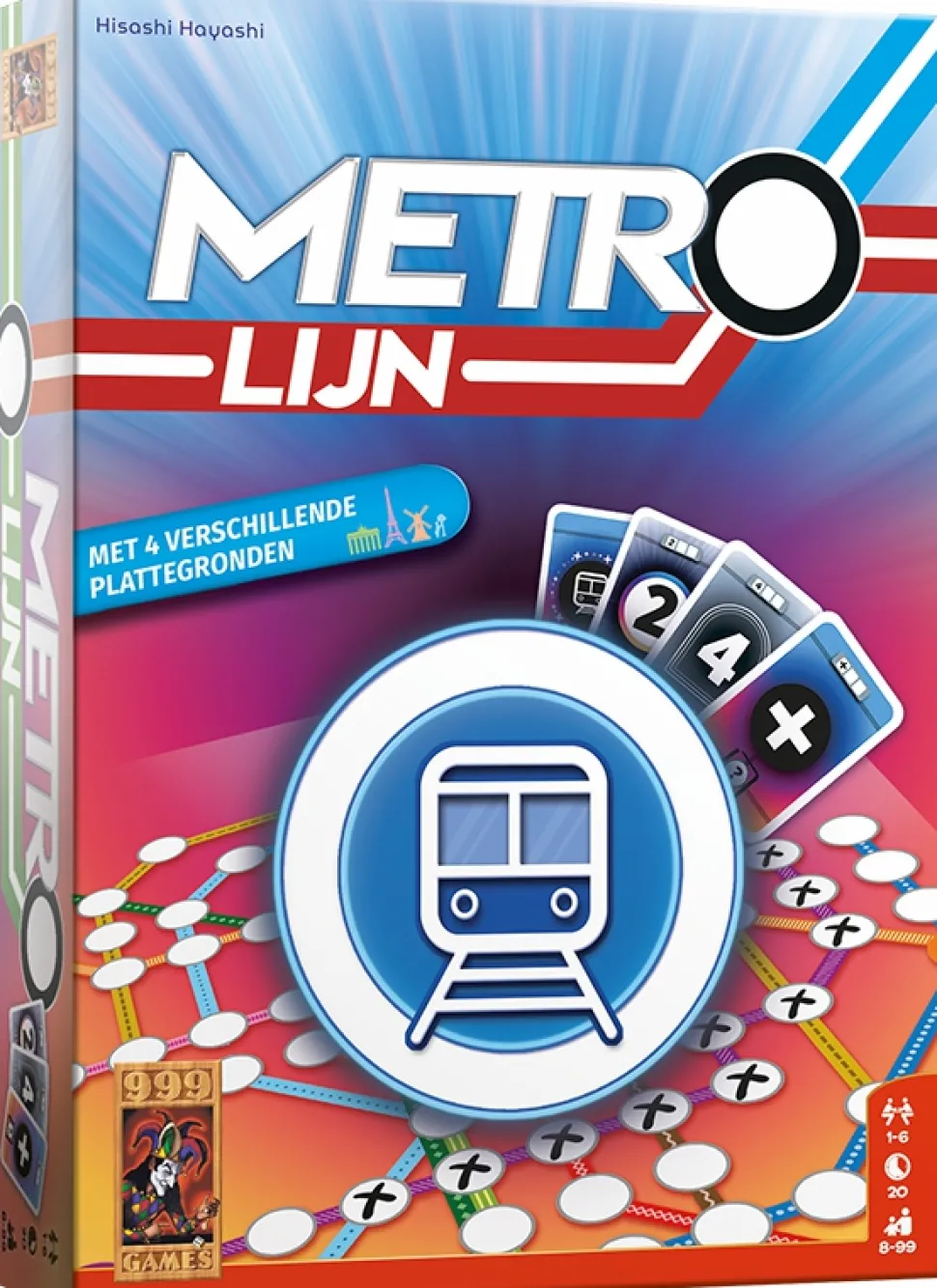 999 Games Dobbelspellen>Metrolijn