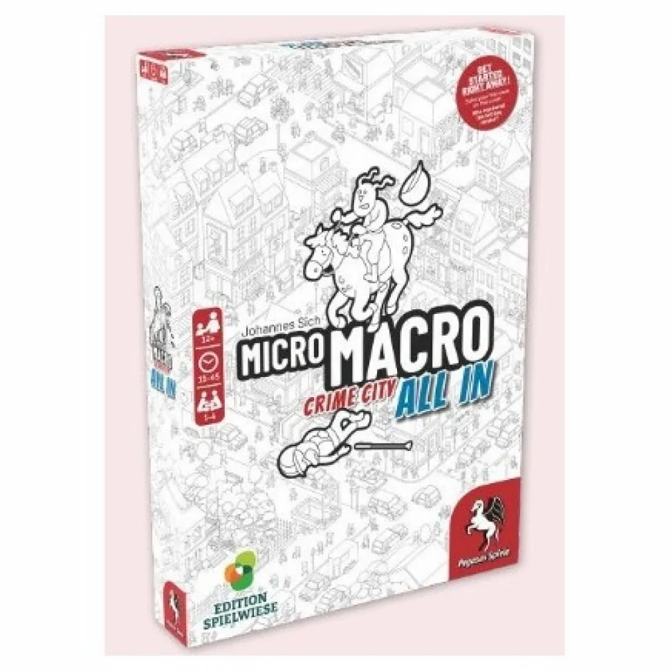 Pagsus Spiele Samenwerking Bordspel>Micro Macro Crime City - All In