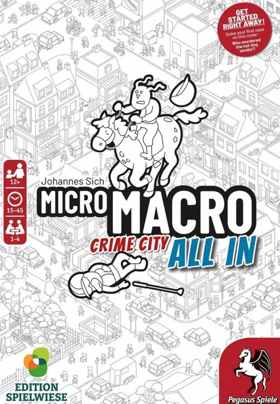 Pagsus Spiele Samenwerking Bordspel>Micro Macro Crime City - All In