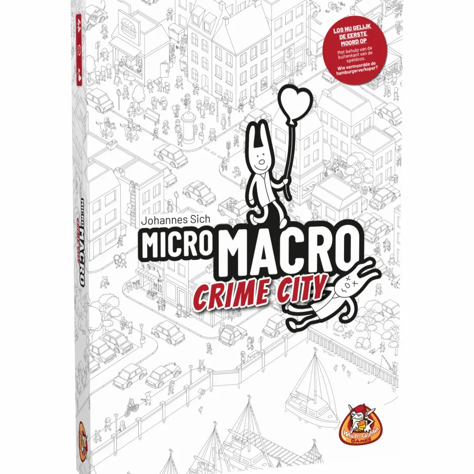 White Goblin Games Samenwerking Bordspel>Micromacro Crime City Nl