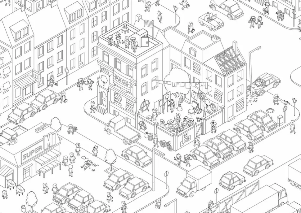 White Goblin Games Samenwerking Bordspel>Micromacro Crime City Nl