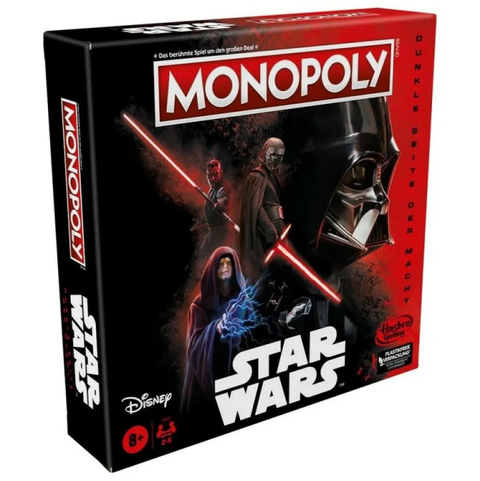 Hasbro Strategische Spellen>Monopoly: Star Wars Dark Side - En