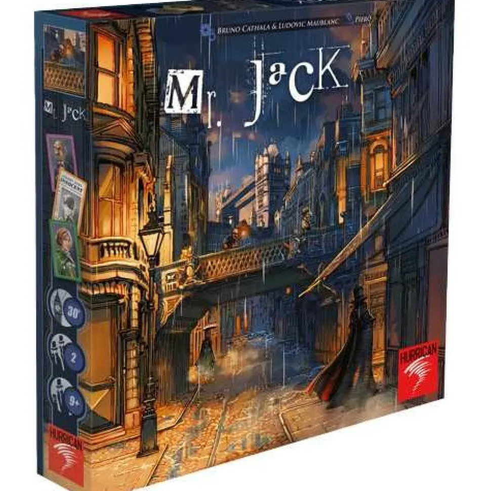 Hurrican games 2 Persoonsspellen>Mr.Jack (Londen) - Bordspel