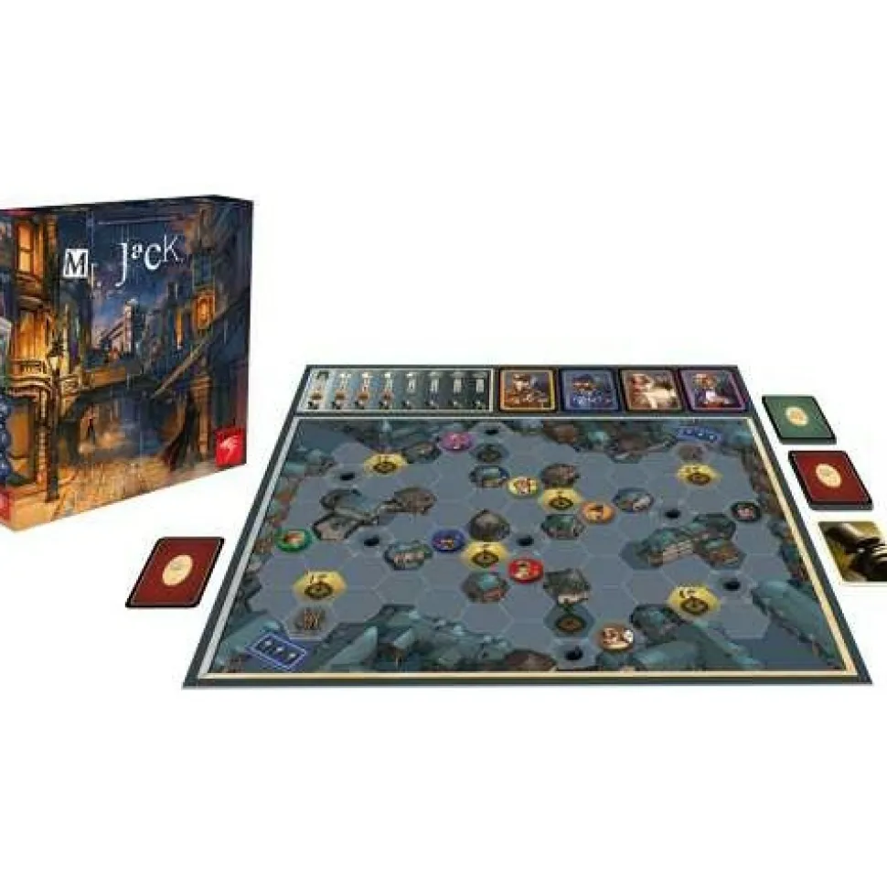 Hurrican games 2 Persoonsspellen>Mr.Jack (Londen) - Bordspel