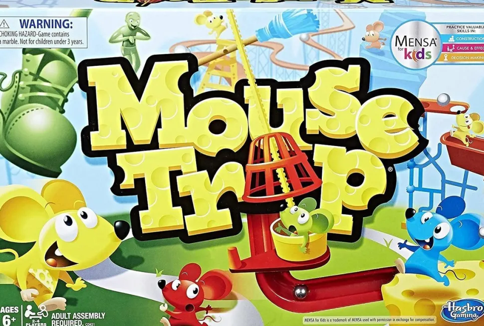 Hasbro Kinderspellen>Muizenval - Bordspel