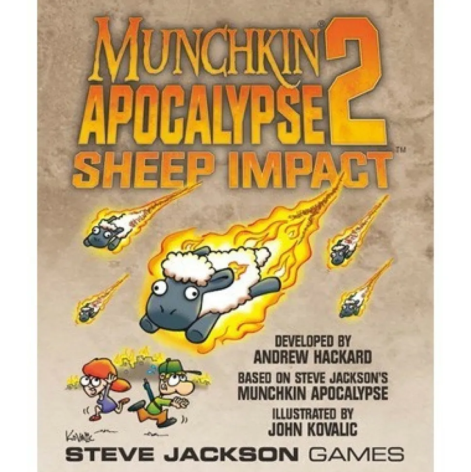 Steve Jackson Games Munchkin>Munchkin Apocalypse 2 Sheep Impact