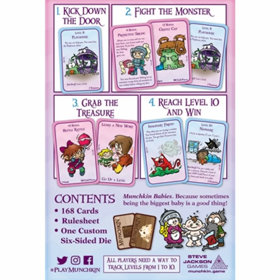 Steve Jackson Games Kaartspellen>Munchkin Babies
