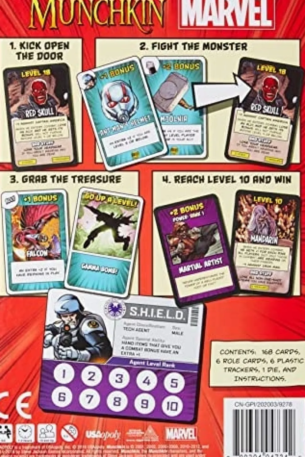 Usaopoly Munchkin>Munchkin Marvel