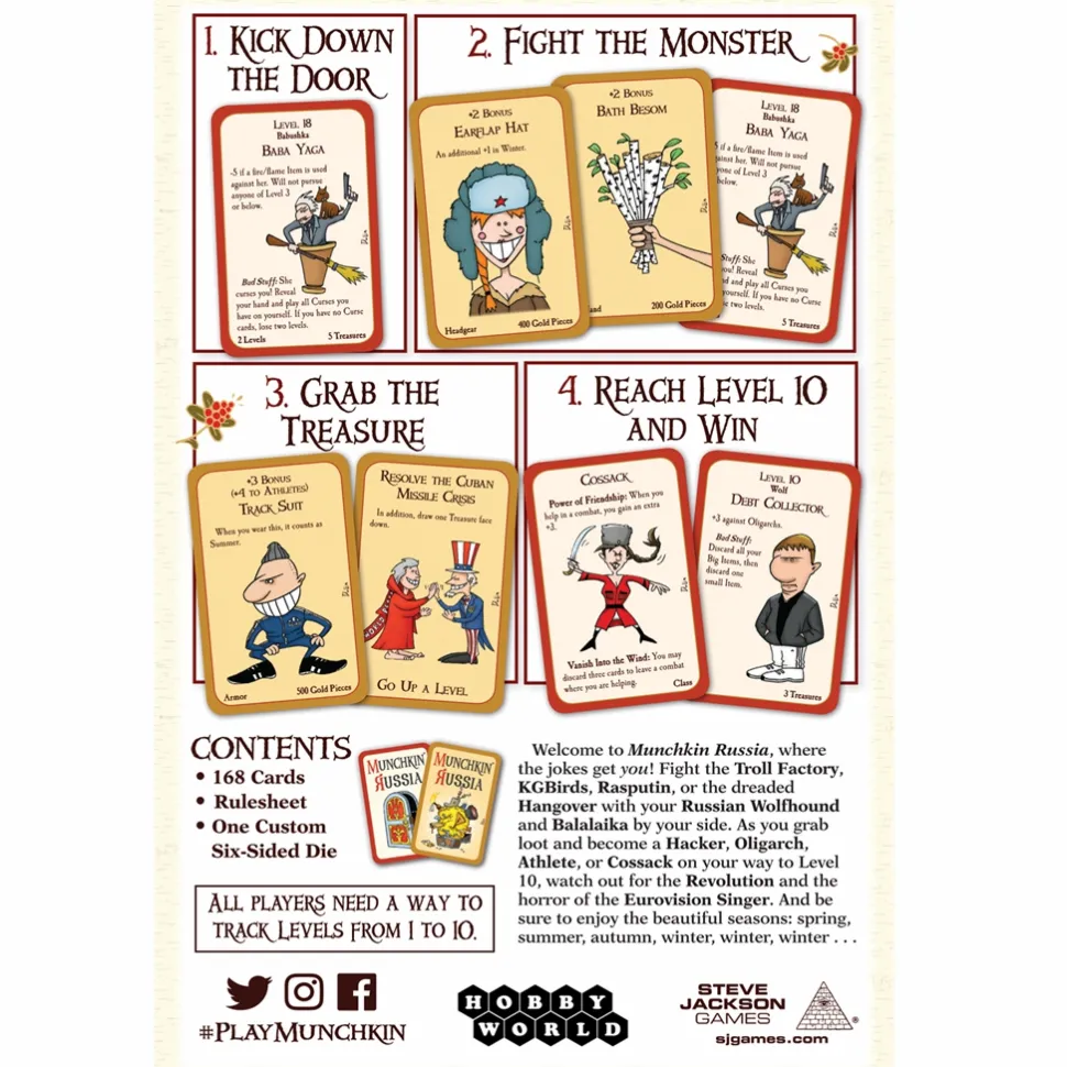 Steve Jackson Games Munchkin>Munchkin Russia