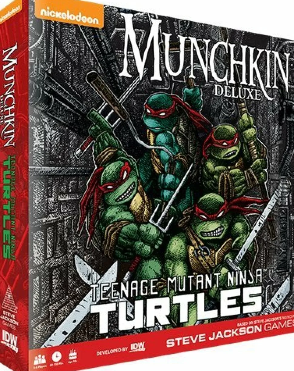 IDW Games Munchkin>Munchkin Teenage Mutant Ninja Turtles Deluxe
