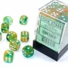 Chessex Dobbelstenen>Nebula Spring/White Luminary D6 12Mm Dobbelsteen Set (36 Stuks)