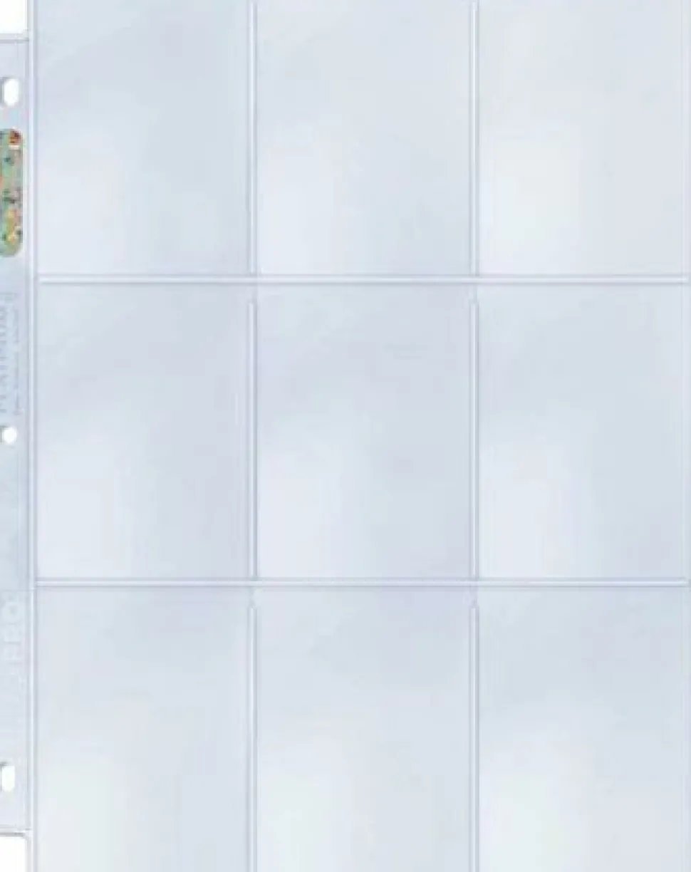 Ultra Pro Opbergmappen>Nine Pocket Page Platinum Displaybox