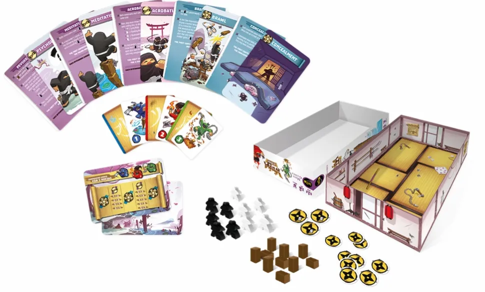 Iello Kaartspellen>Ninja Academy Nl