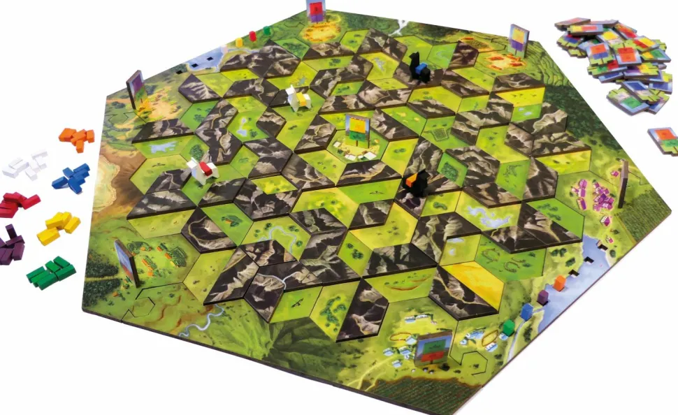 Happy Meeple Games 2 Persoonsspellen>P'Achakuna - Bordspel