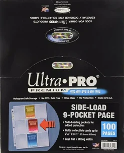 Ultra Pro Opbergmappen>Pages Side-Load 9-Pocket Box