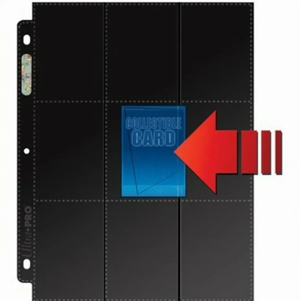 Ultra Pro Opbergmappen>Pages Side-Load 18-Pocket (Zwart)