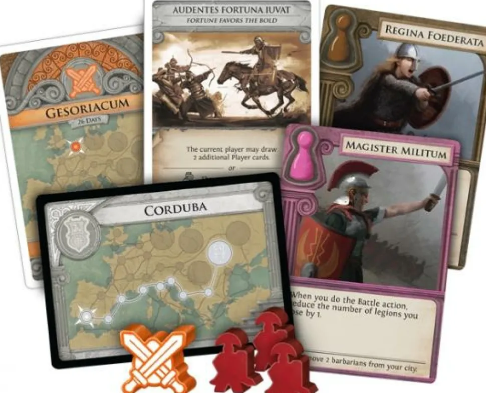 Z-Man Games Samenwerking Bordspel>Pandemic Fall Of Rome Nl