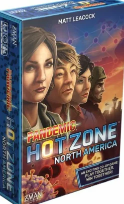 Z-Man Games Samenwerking Bordspel>Pandemic: Hot Zone North America
