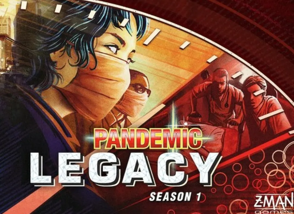 Z-Man Games Samenwerking Bordspel>Pandemic Legacy - Season 1: Red Edition