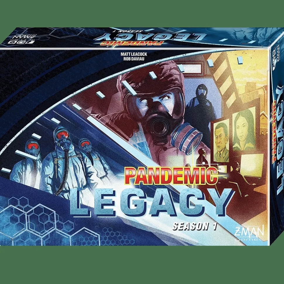 Z-Man Games Pandemic>Pandemic Legacy - Season 1: Blue Edition
