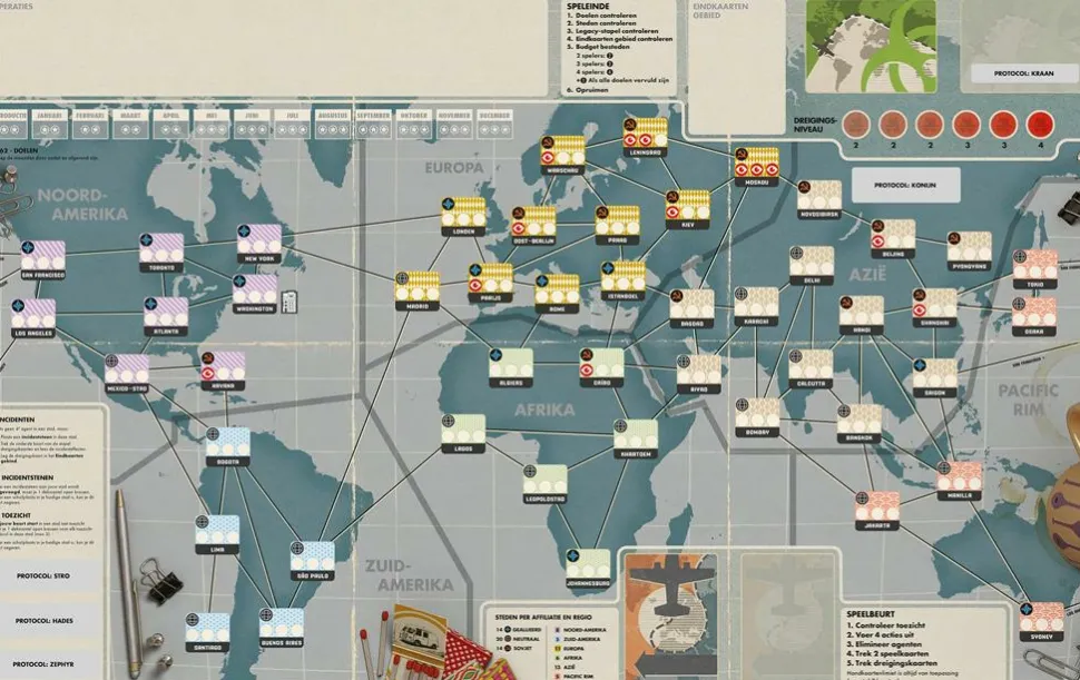 Z-Man Games Samenwerking Bordspel>Pandemic Legacy Seizoen 0 Nl