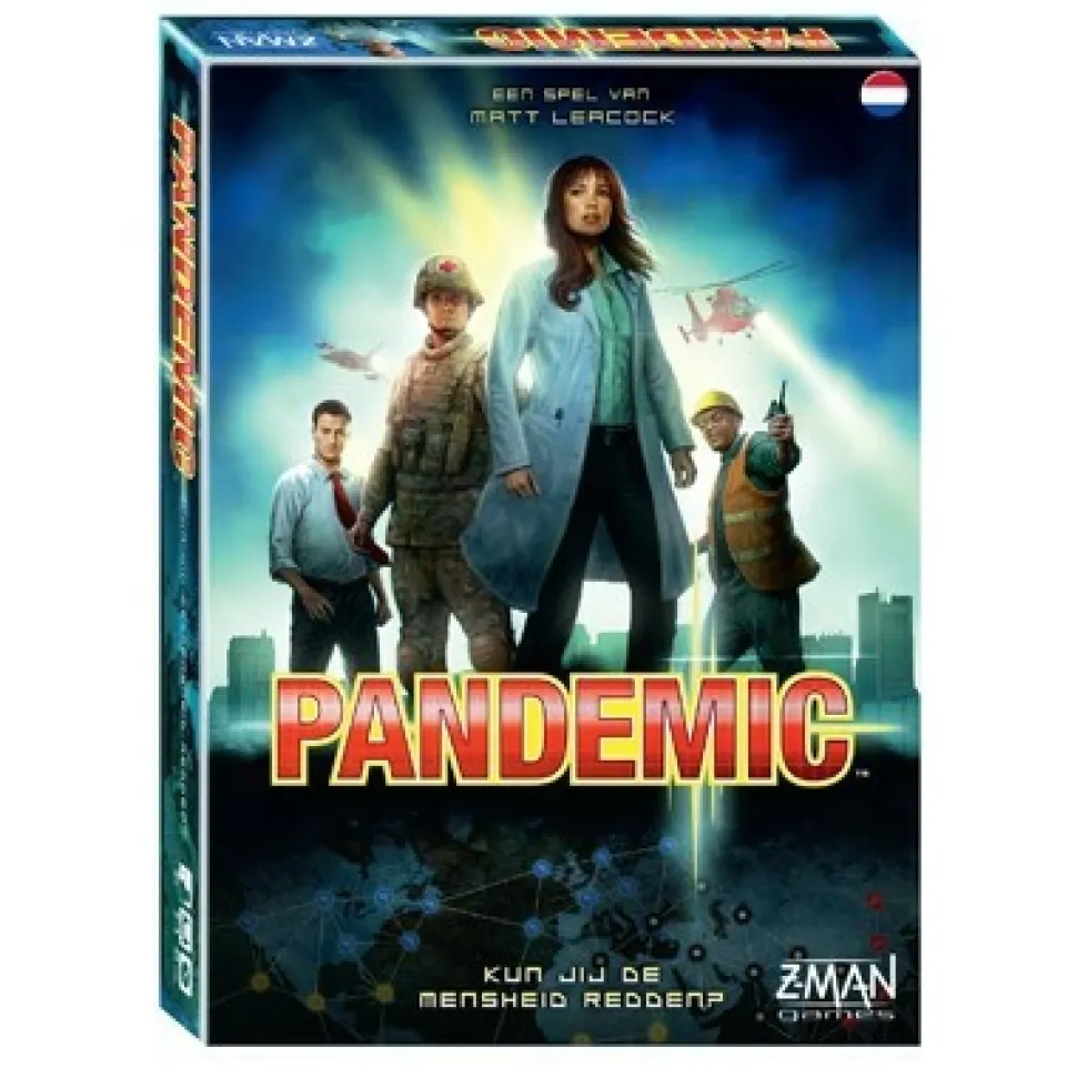 Z-Man Games Samenwerking Bordspel>Pandemic Nl - Basisspel